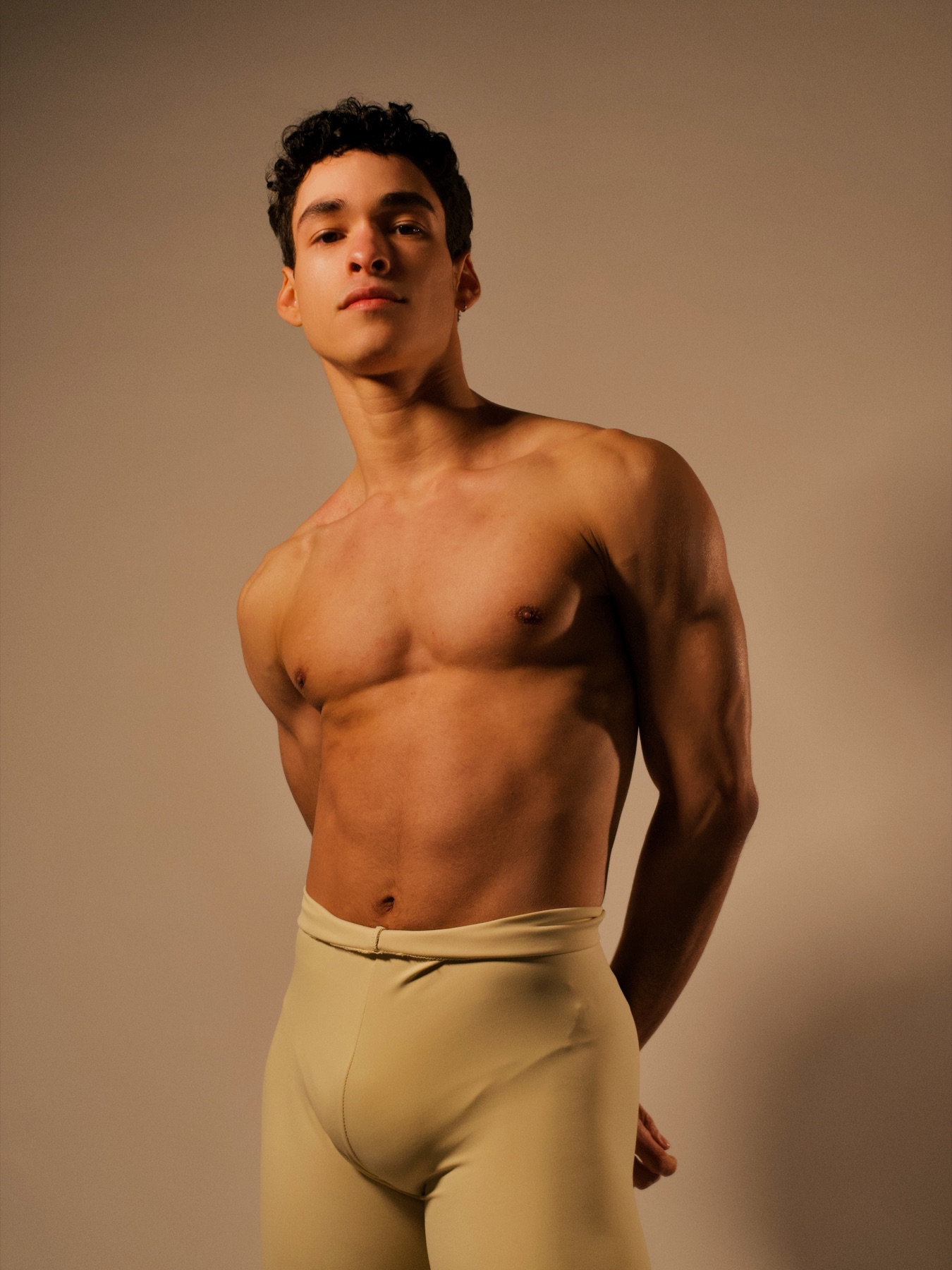 João Victor Monteiro in an editorial studio portrait